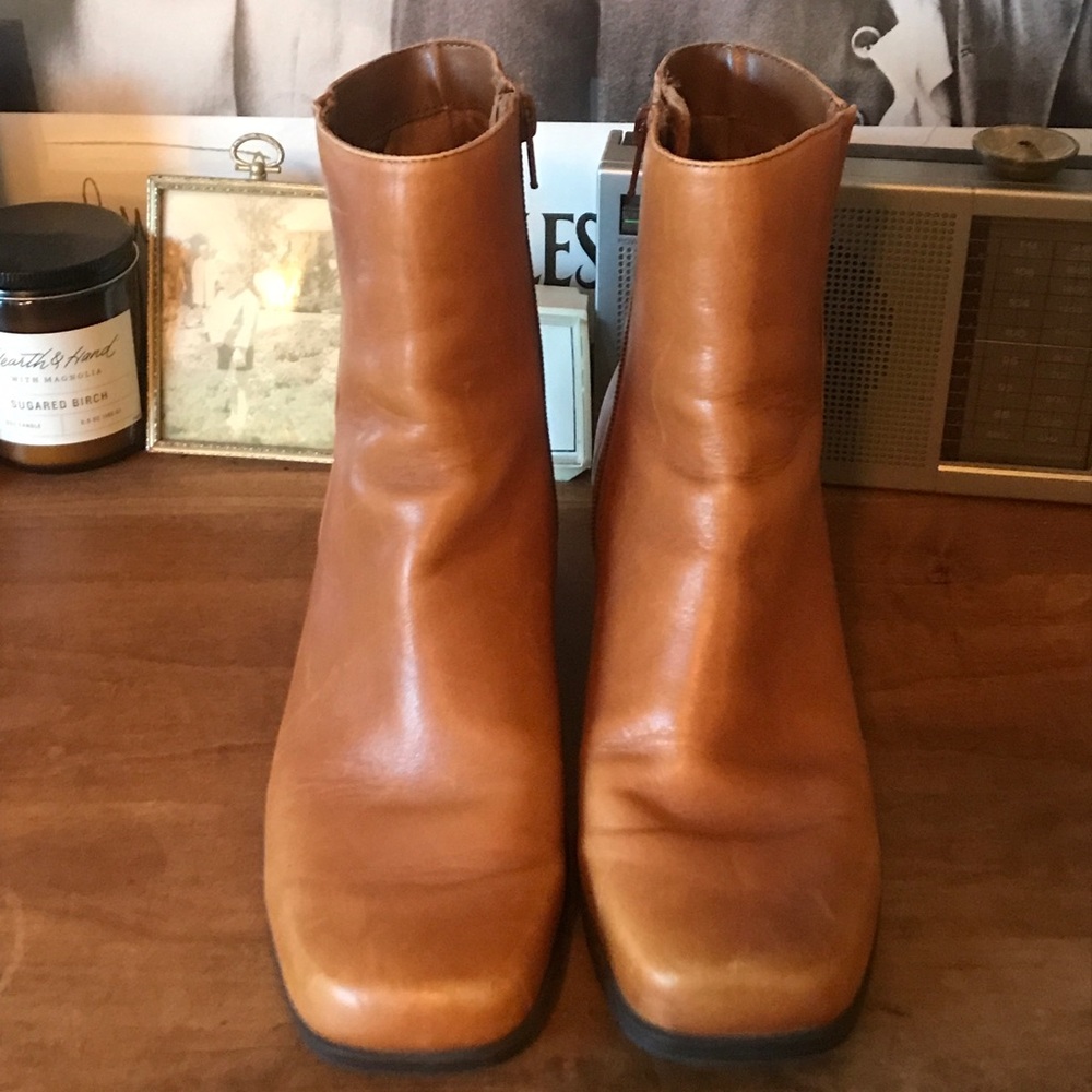leather boots